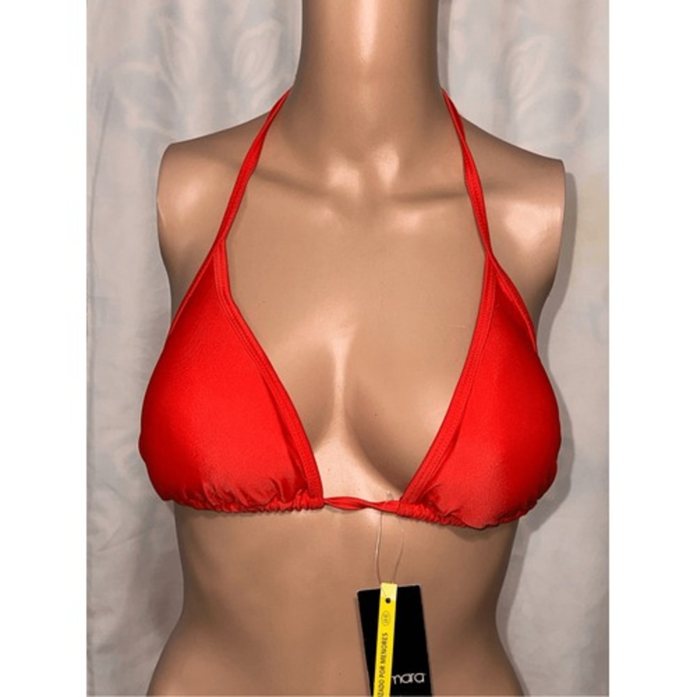 NEW WITH‎ TAGS Esmara WOMEN RED BIKNI SWIM TOP size 10